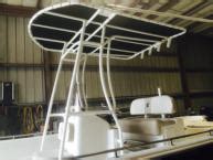 seeker towers aluminum fabrication bradenton|T Tops Towers Poling Platforms for Boats Skiffs.